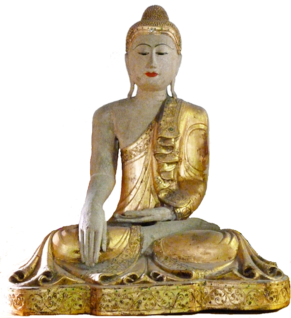 gyllene Buddha